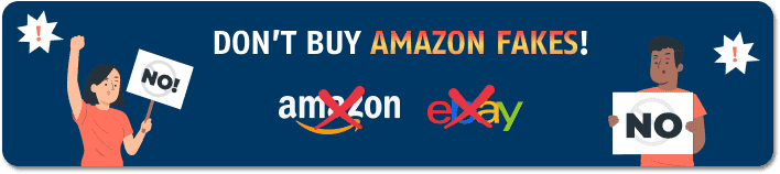 Don’t Buy Amazon Fakes!